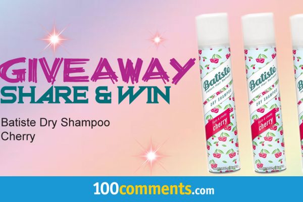 Batiste Dry Shampoo Cherry Contest