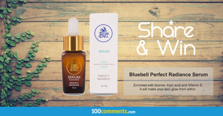 Bluebell Perfect Radiance Serum Contest