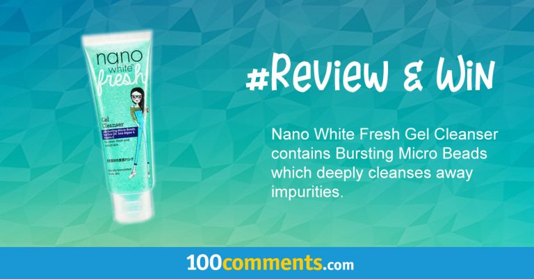 Nano White Fresh Gel Cleanser Contest