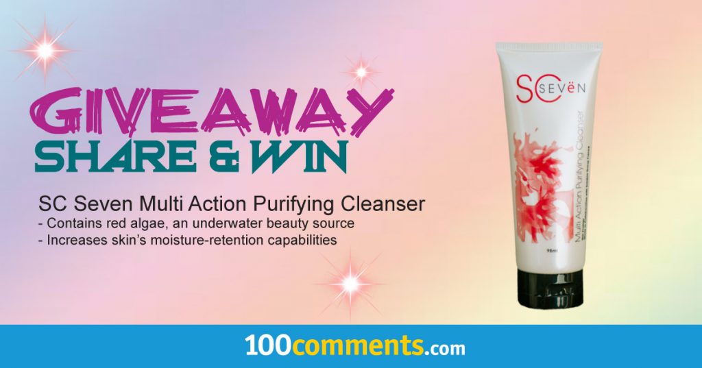 SC Seven Multi Action Purifying Cleanser Contest