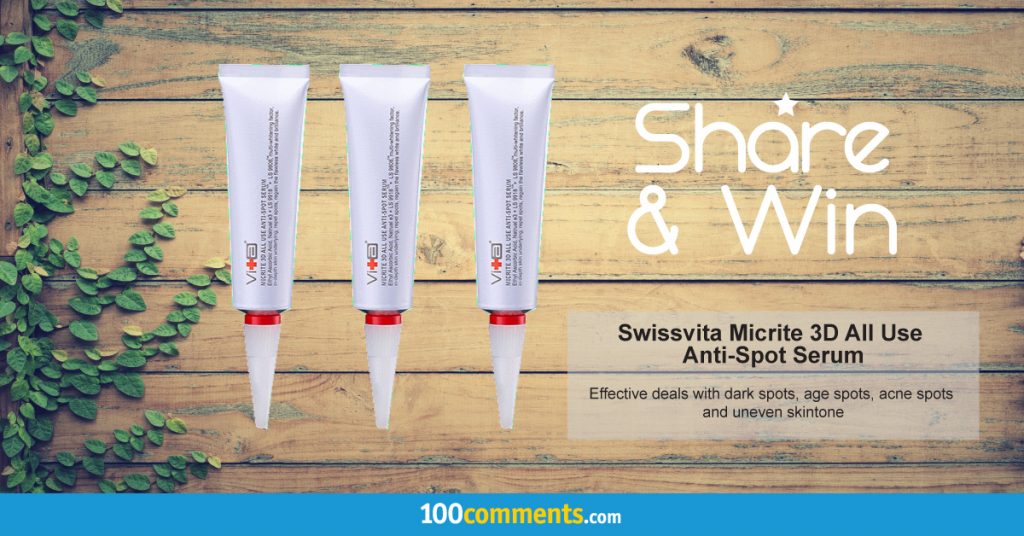 Swissvita Micrite 3D All Use Anti-Spot Serum Contest