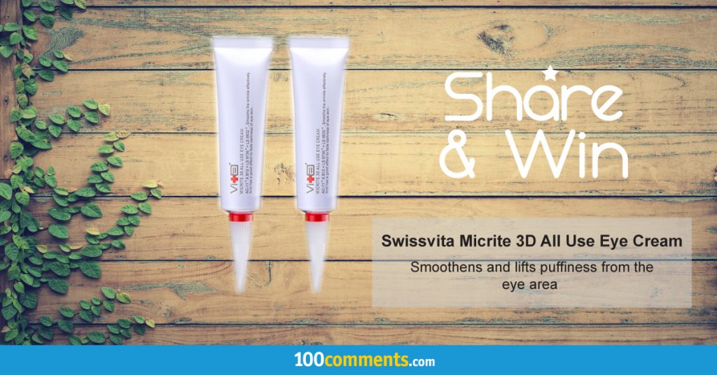 Swissvita Micrite 3D All Use Eye Cream Contest