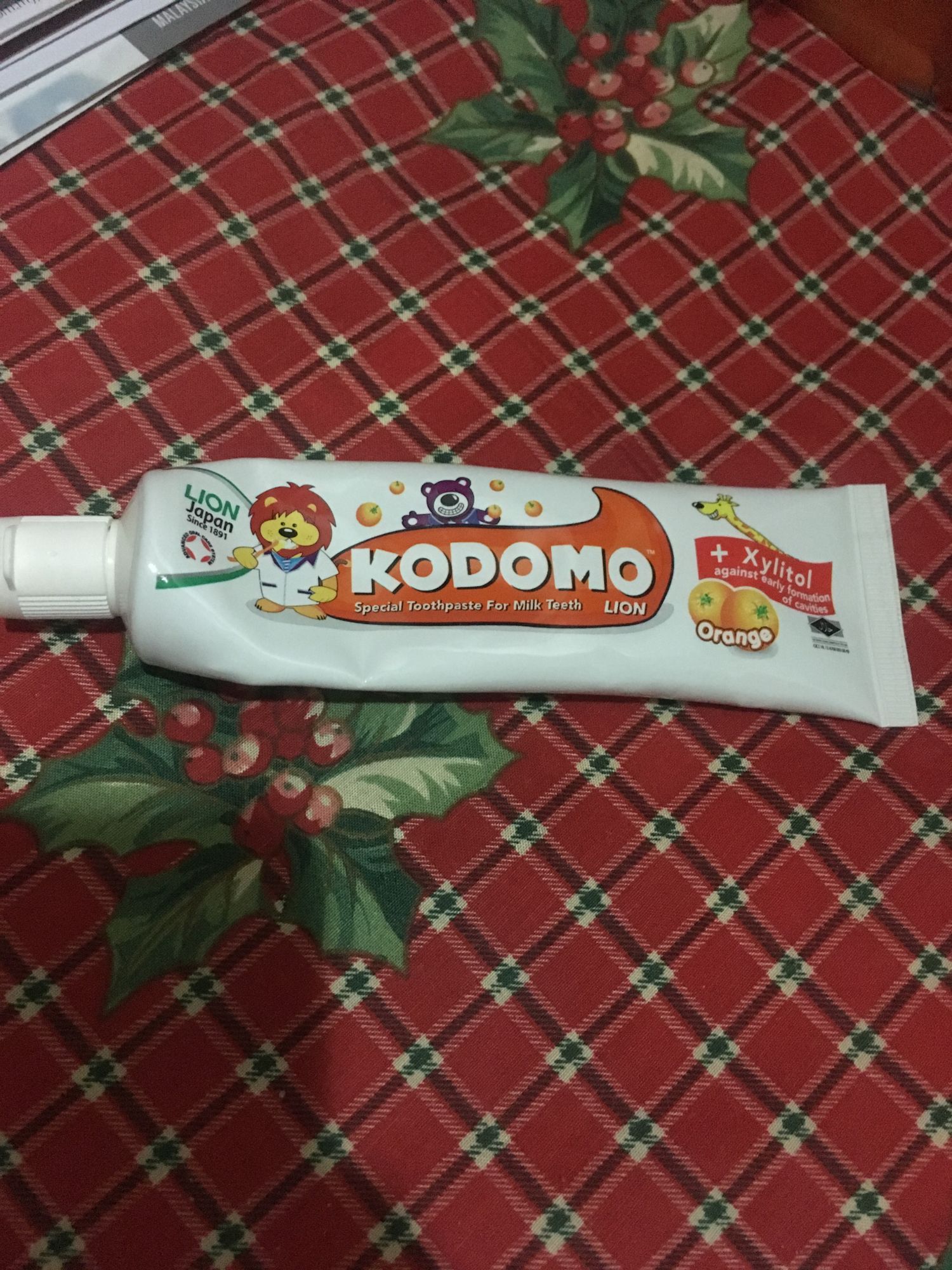 Kodomo Lion Toothpaste reviews