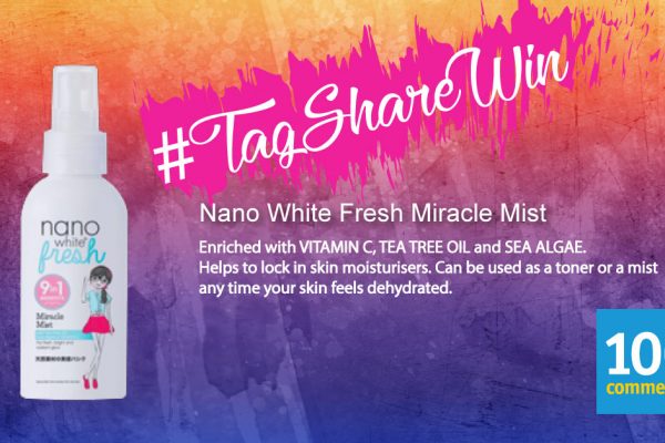 Nano White Fresh Miracle Mist Contest