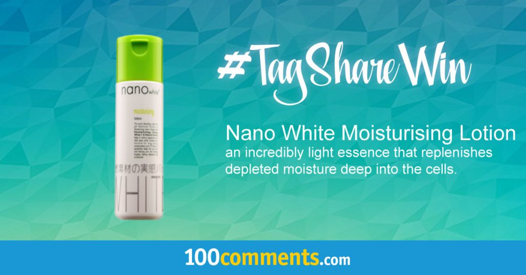 Nano White Moisturising Lotion Contest