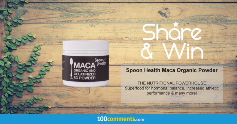 Spoon Health Organic Maca Powder Contest