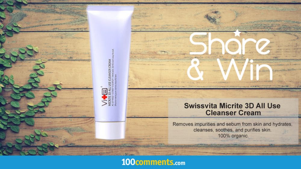 Swissvita Micrite 3D All Use Cleanser Cream Contest