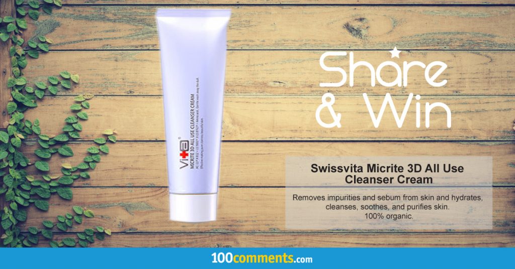 Swissvita Micrite 3D All Use Cleanser Cream Contest