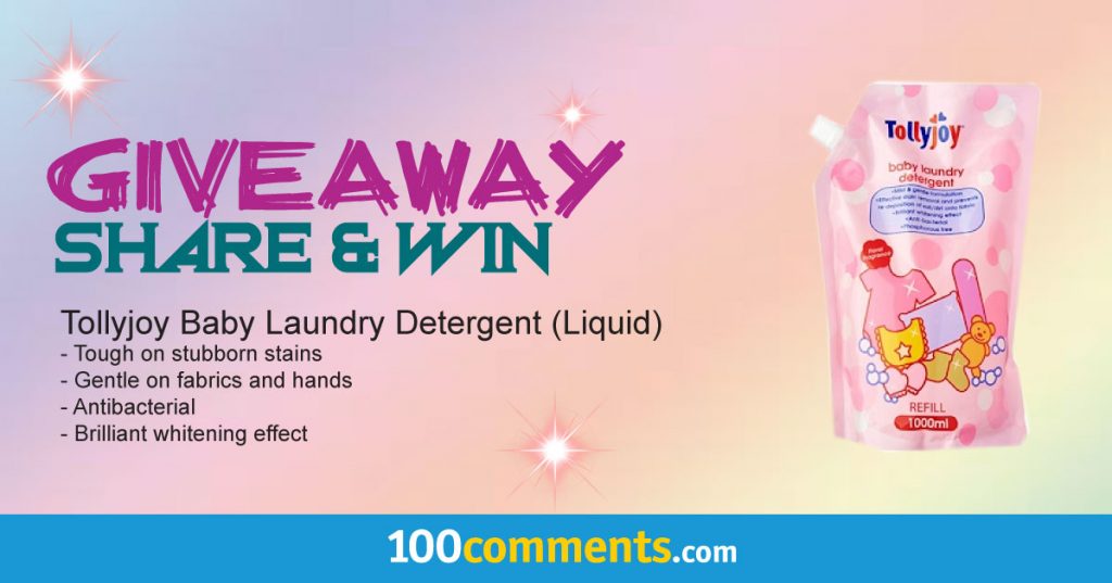 Tollyjoy Laundry Detergent (Liquid) Refill Contest