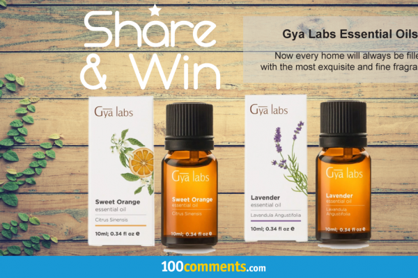 Gya Labs Essential Oils Contest