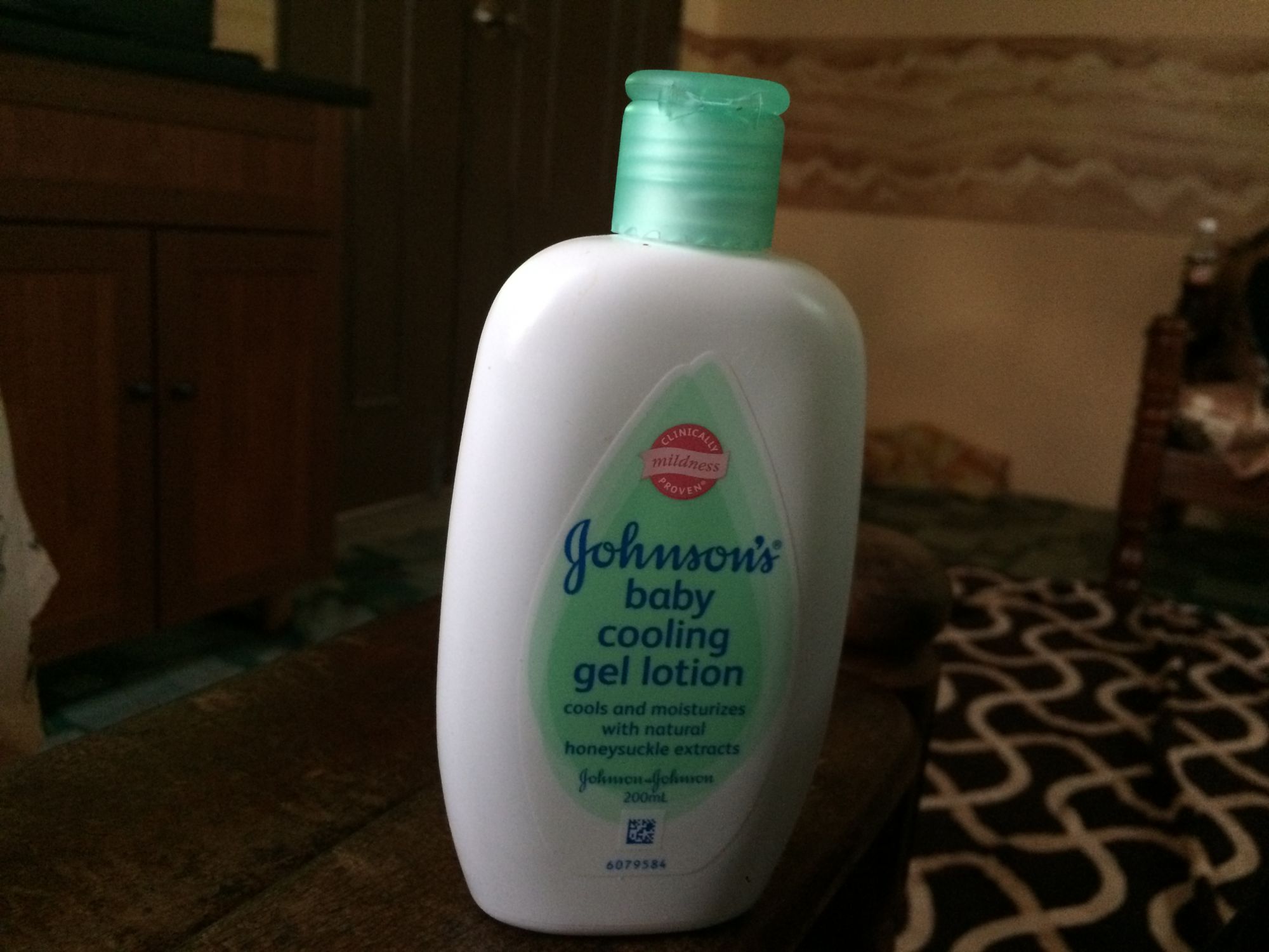 Johnson baby hot sale cooling gel lotion