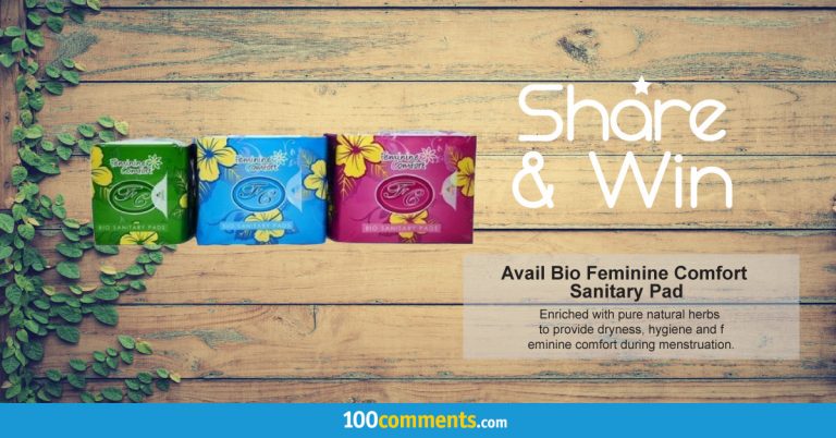 Avail Bio Feminine Comfort Sanitary Pad Contest