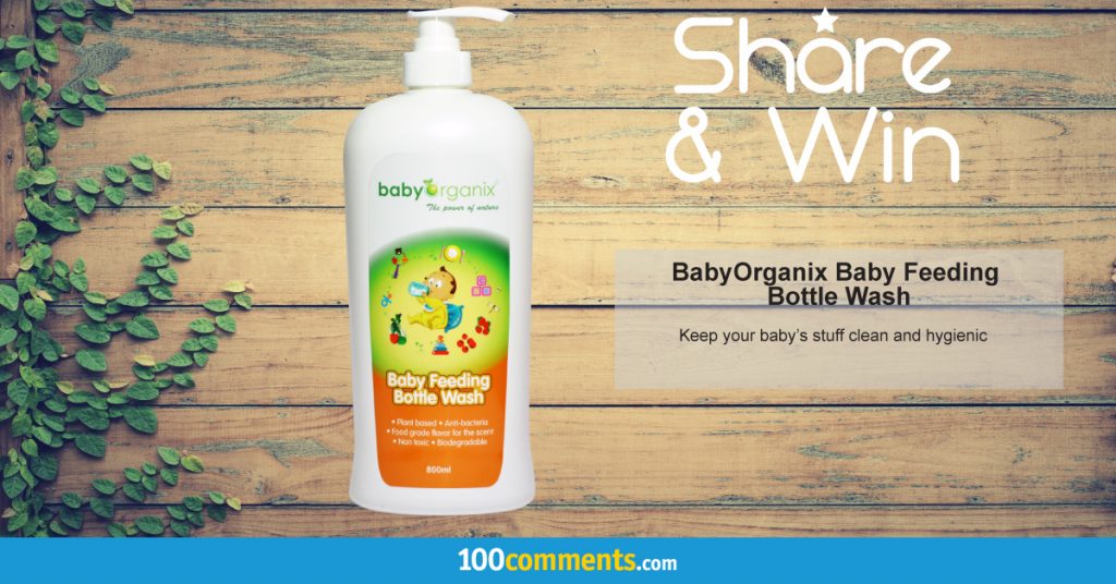 BabyOrganix Baby Feeding Bottle Wash Contest