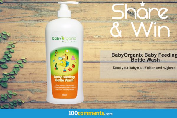 BabyOrganix Baby Feeding Bottle Wash Contest