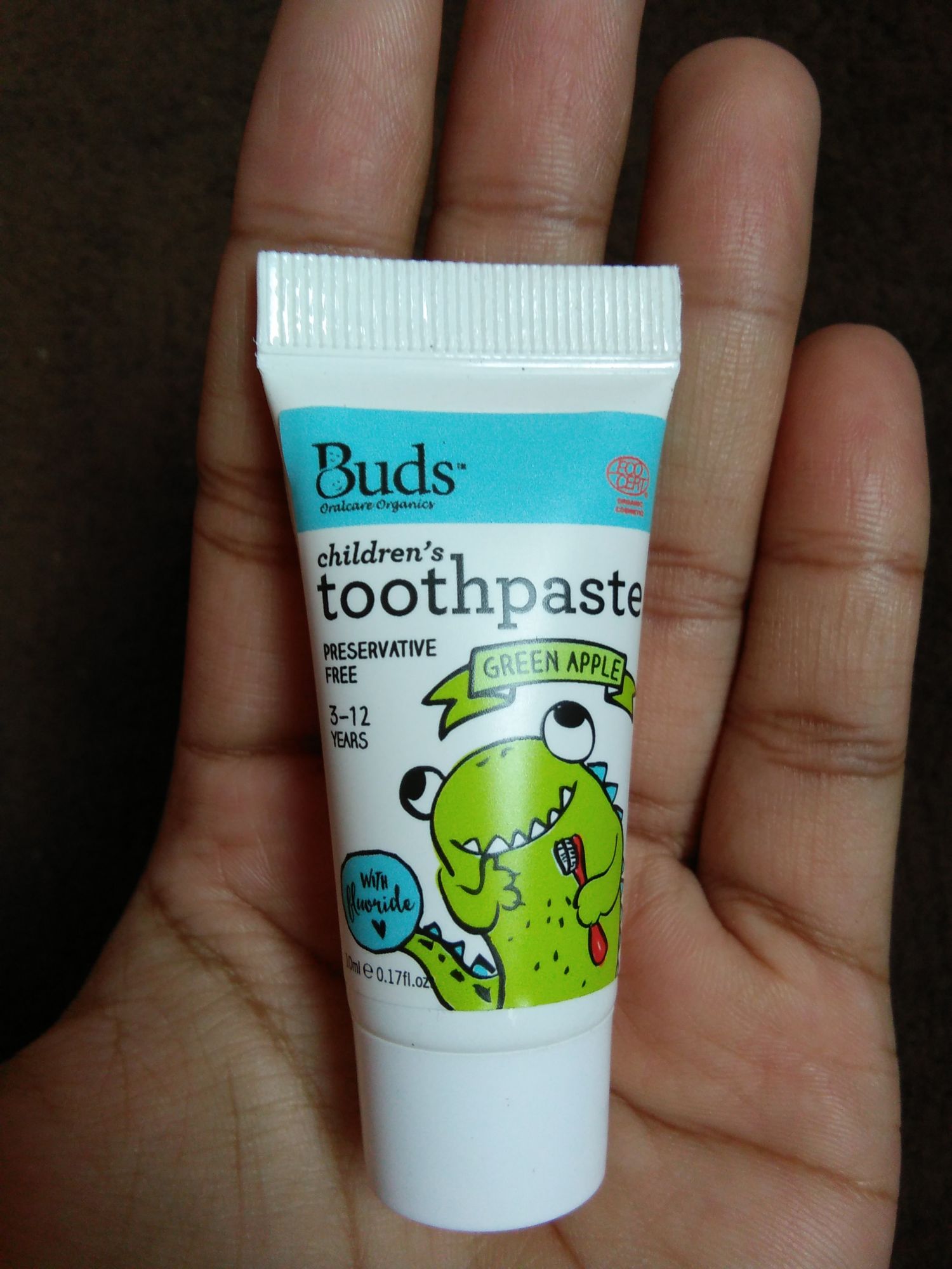 Buds organic : Children toothpaste 3-12 year old reviews