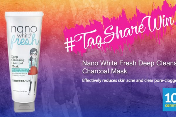 Nano White Fresh Deep Cleansing Charcoal Mask Contest