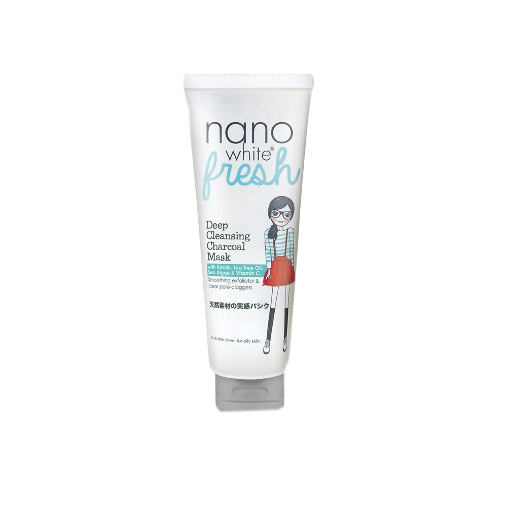 Nano White Fresh Deep Cleansing Charcoal Mask