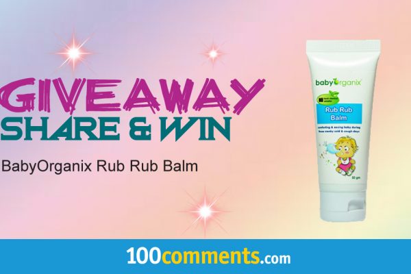 BabyOrganix Rub Rub Balm Contest