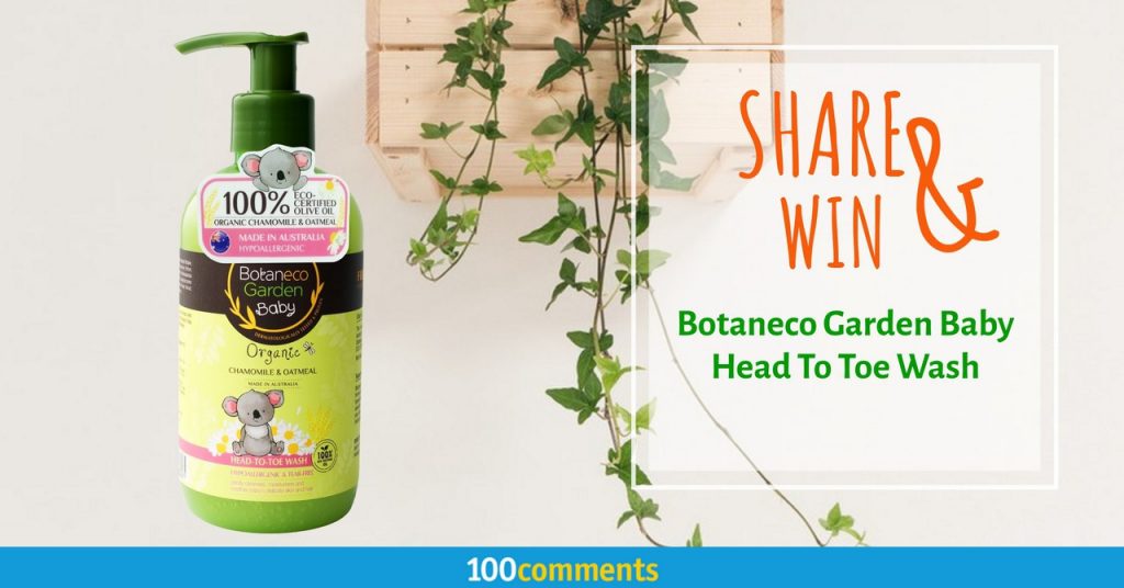 Botaneco Garden Baby Head To Toe Wash