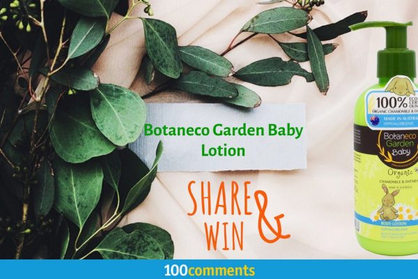 Botaneco Garden Baby Lotion Contest