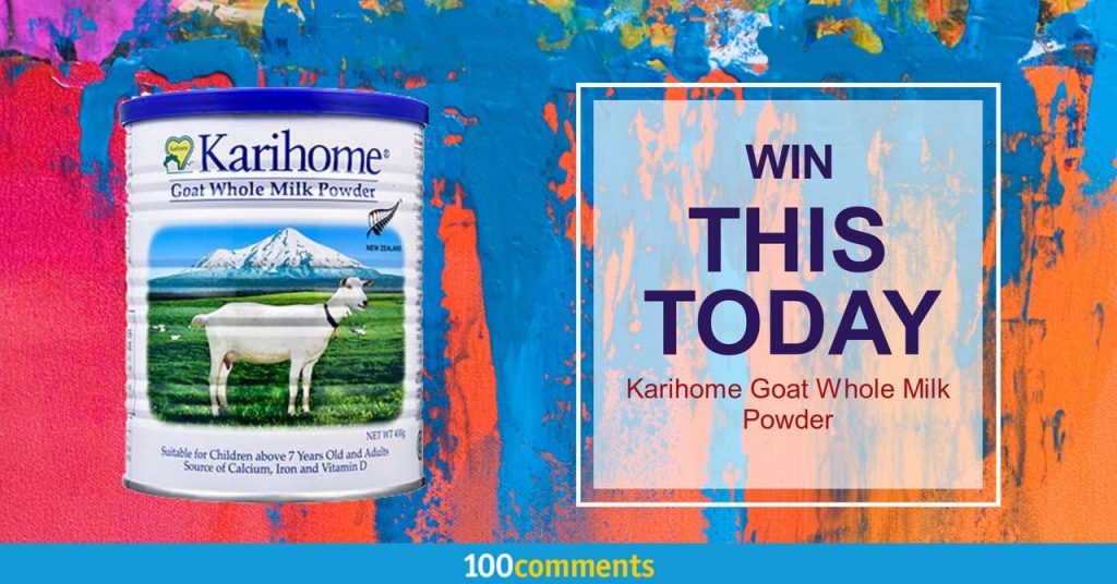 Karihome Goat Whole Milk Powder Contest