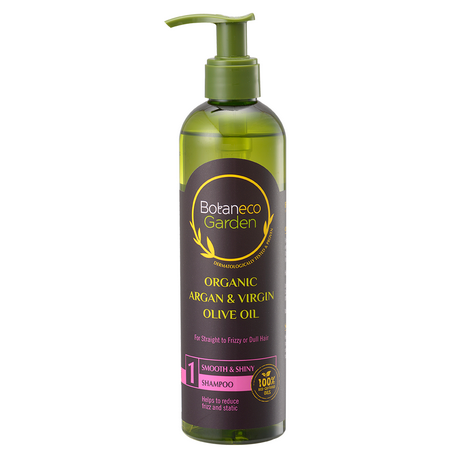Botaneco Garden Organic Argan & Virgin Olive Oil Smooth & Shiny Shampoo