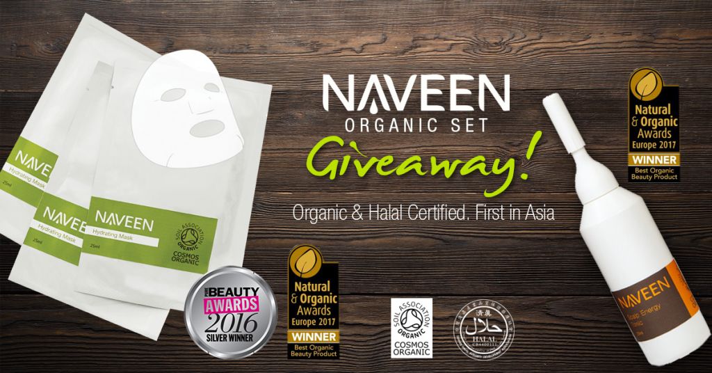 NAVEEN Organic Set Giveaway