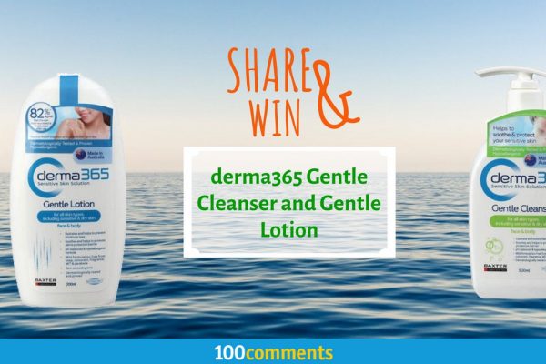 derma365 gentle cleanser & lotion contest