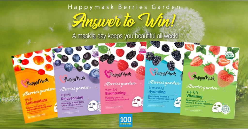 HappyMask Berries Garden Contest