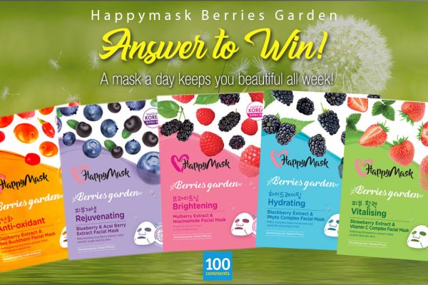 HappyMask Berries Garden Contest