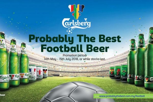 Probably the best football beer - Carlsberg