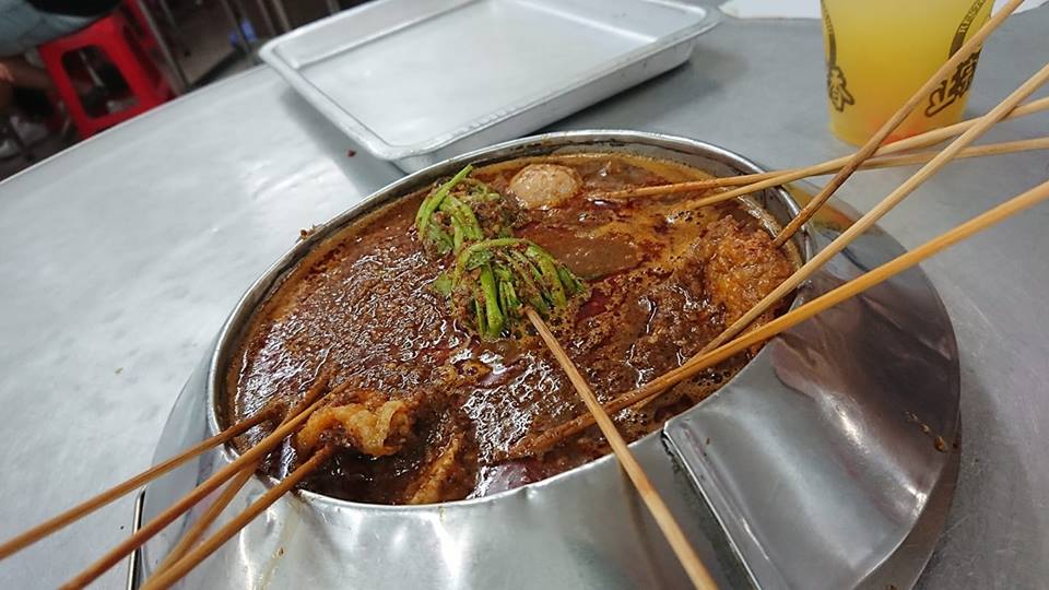 Famed Malaysian Food - Satay Celup