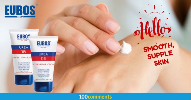 Dry Skin Relief With EUBOS Urea 10% Hydro Repair Lotion