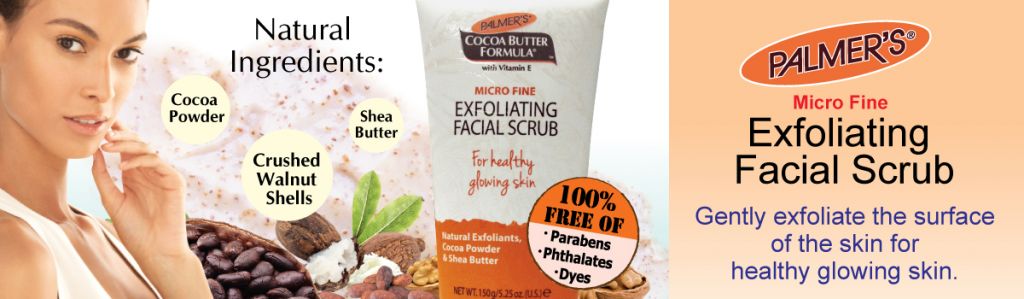 Palmer’s Cocoa Butter Formula with VItamin E Micro Fine Exfoliating Facial Scrub