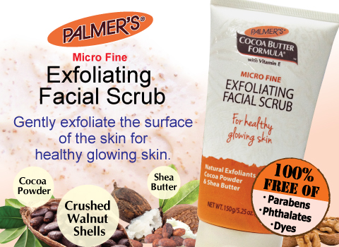 Palmer’s Cocoa Butter Formula with VItamin E Micro Fine Exfoliating Facial Scrub