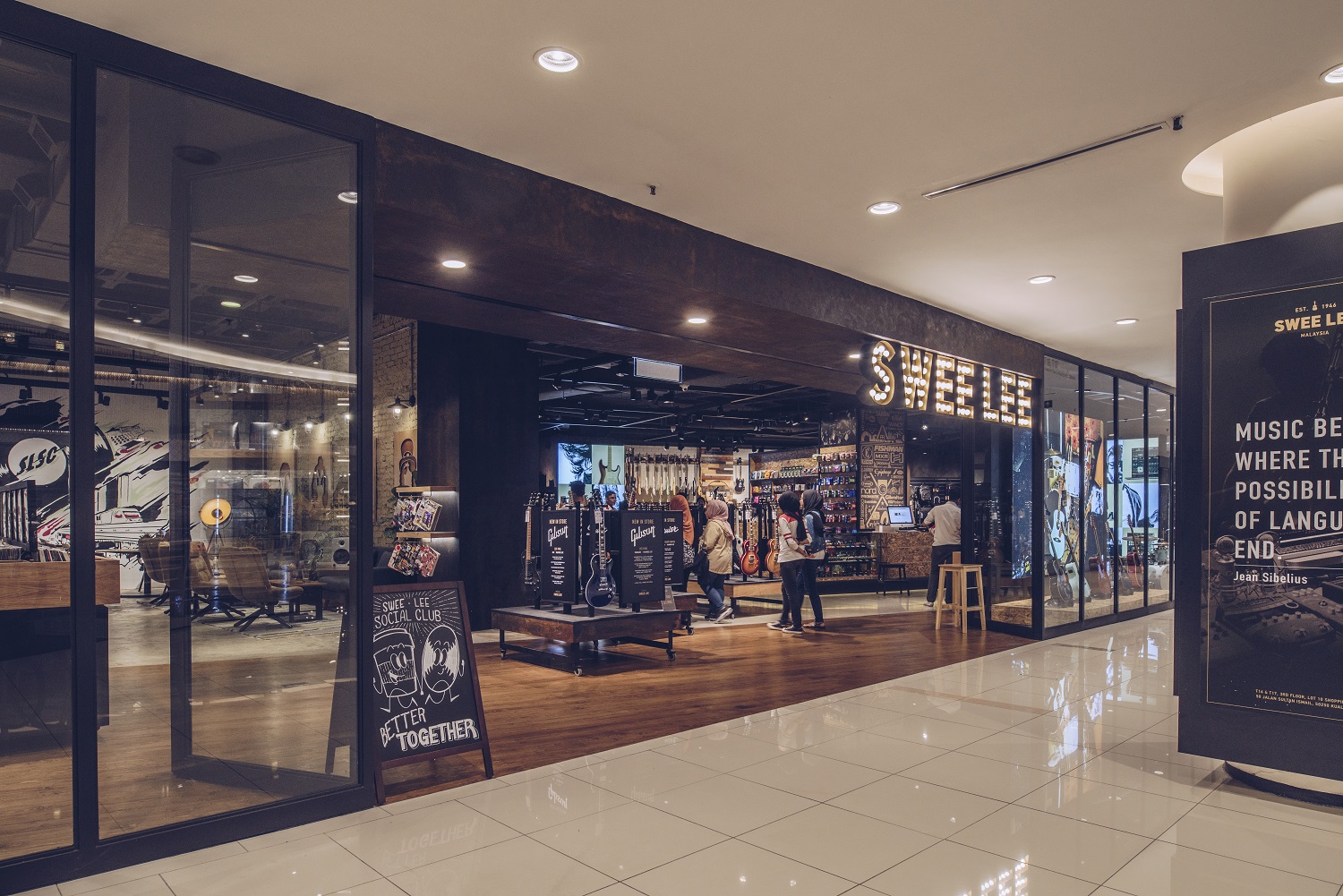 Swee Lee Music unveils new flagship store at Lot 10, introducing a hangout  spot for all music lovers