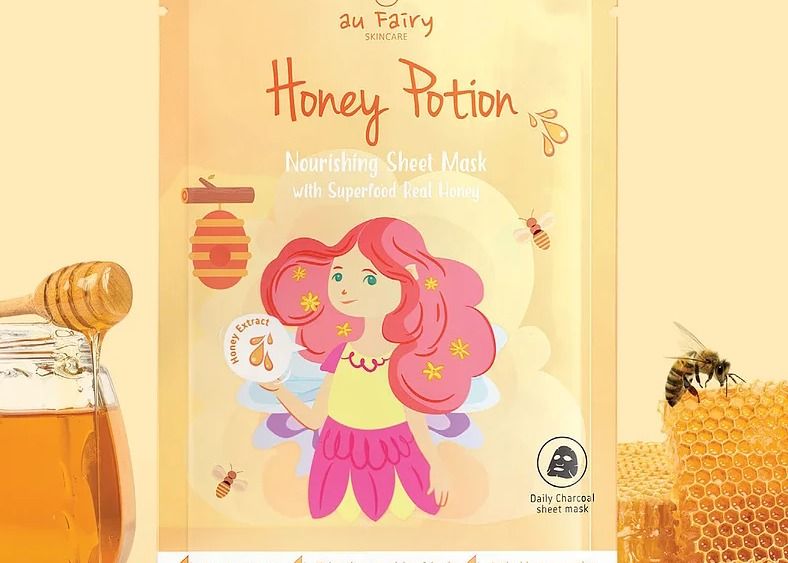 Au Fairy Honey Potion Nourishing Sheet Mask with Superfood Real Honey