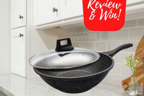 Shogun Japan Granite Plus Titanium Stirfry Wok With Induction Giveaway