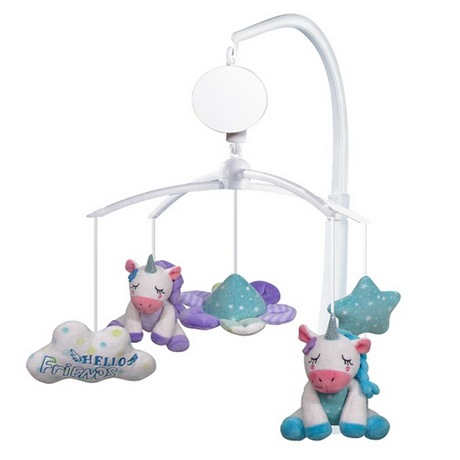 Simple Dimple Unicorn Battery Operated Musical Mobile