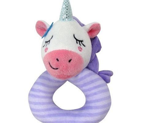 Simple Dimple Unicorn Rattle Toy