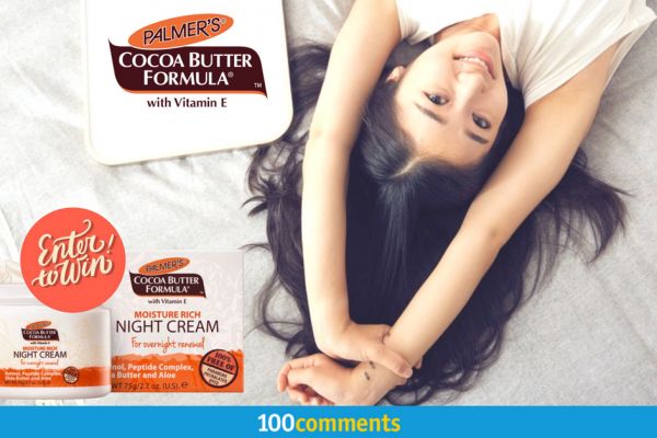 Palmer's Cocoa Butter Formula with Vitamin E Moisture Rich Night Cream contest