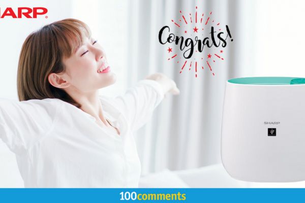 Sharp FP-J30L-A Air Purifier Contest Winner