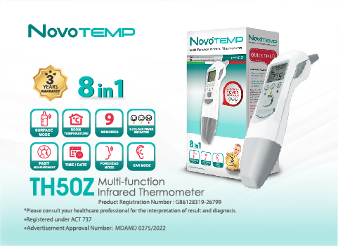 NOVOTEMP TH50Z Multi-Function Infrared Thermometer