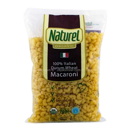 Naturel Organic Macaroni Pasta
