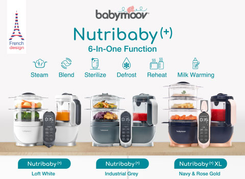 Babymoov Nutribaby (+) Baby Food Processor