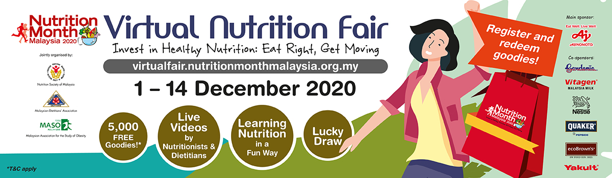 Get Charged Up at Nutrition Month Malaysia from 1 to 14 December!