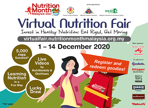 Get Charged Up at Nutrition Month Malaysia from 1 to 14 December!