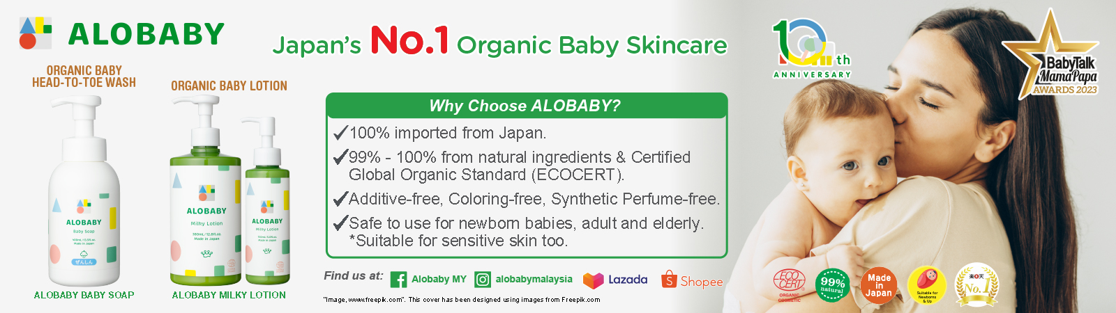 Alobaby Milky Lotion