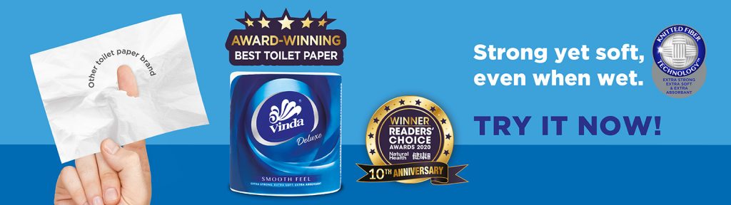 Vinda Deluxe Smooth Feel Toilet Tissue