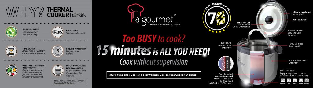 La Gourmet Thermal Cooker